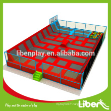 China Safety grand parc de trampolines intérieures avec piscine à bille, fosse en mousse LE.B2.504.151